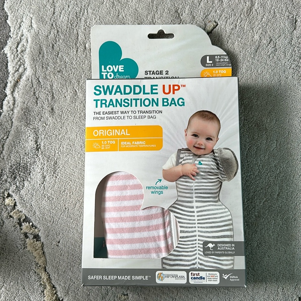 Love to Dream Swaddle Up Transition Bag Sleep Bag, Size L